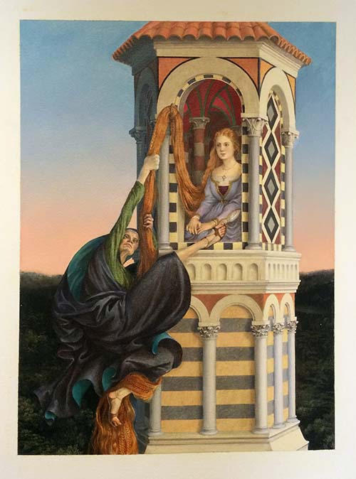 43. Rapunzel by Paul O. Zelinsky