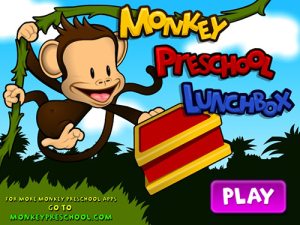 monkey preschool lunchbox 1
