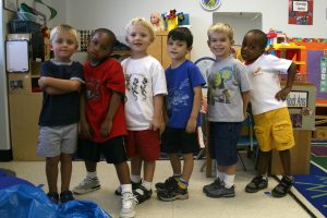 Children in a Kindergarten Class